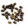 2b dopuri metalice pentru cercei ,finisaj bronz antichizat 5,5mm x4mm (BZLAK 23)