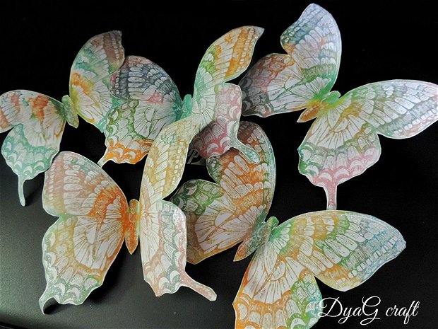 Fluturi decorativi Uriasi 10,5cm