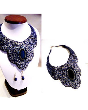 Set "bleumarin argintiu"(rezervat)