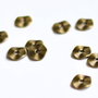 10 buc distantiere tip disc ondulat bronz
