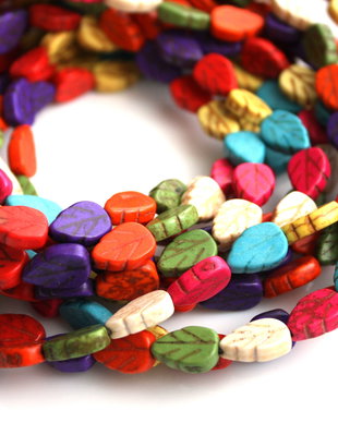 *** Frunze howlite - ALB MURDAR  ***