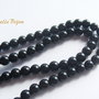Turmalina neagra NATURALA  4 mm