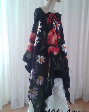 Poncho - My flowers