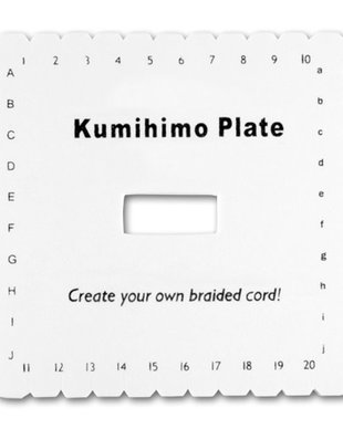 Disc Kumihimo, patrat, 15x15 cm