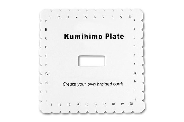 Disc Kumihimo, patrat, 15x15 cm