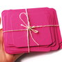 Set cartonase magenta  pentru prezentare
