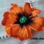 Brosa Floare Orange