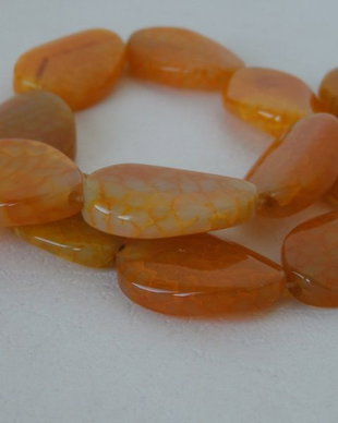 Agate galbene 24 mm