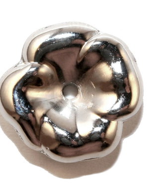 Capacel din acril, argintiu, 17 mm