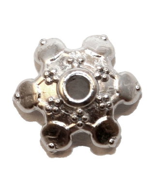 Capacel din acril, argintiu, 11 mm
