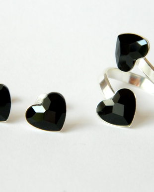 Swarovski - Black Heart