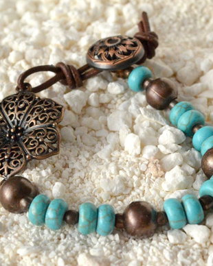 Bratara Copper Love