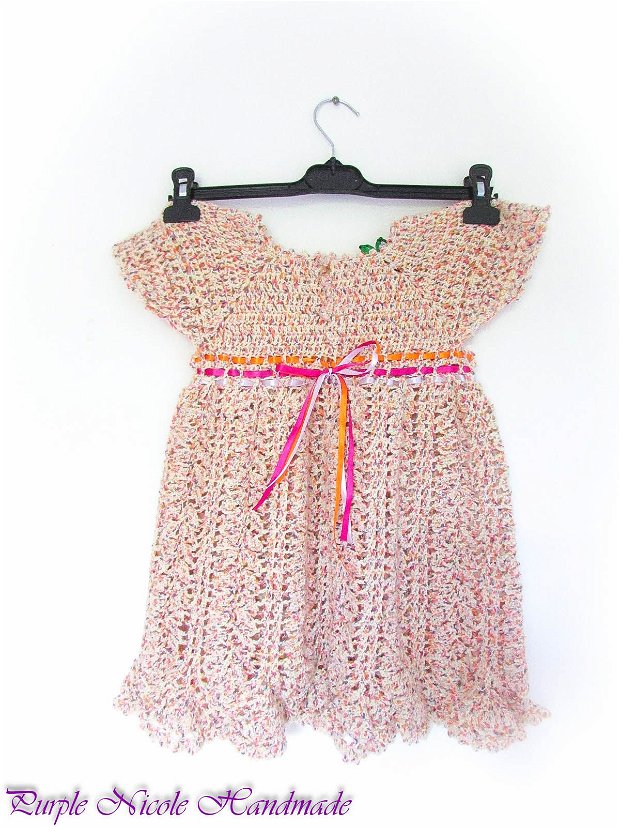 Printesa - rochita crosetate fetita