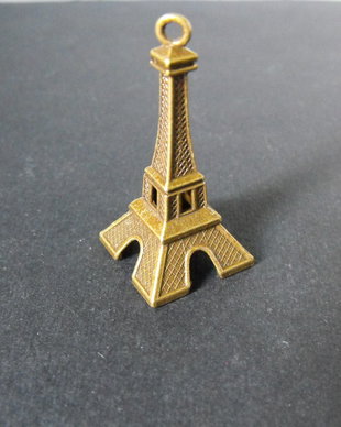PANDANTIV BRONZ TURN EIFFEL - 45 X 21 X 21 MM