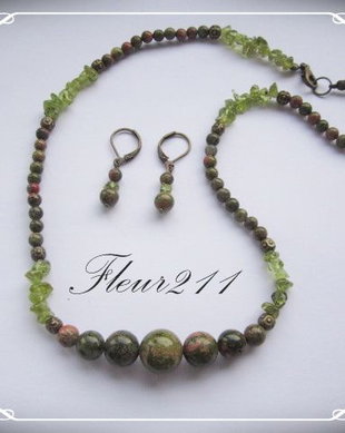 SET- UNAKITE SI PERIDOT