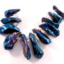 4420 # SET Agate titanium druzy lucios