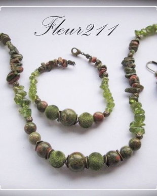 SET- UNAKITE, CATIFEA KAKI SI PERIDOT