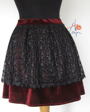Chic burgundy UNICAT