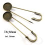 4414 - (1 buc) Baza brosa cu platou, bronz
