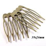 4441 - (2 buc) Baza pieptene bronz