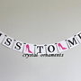 Ghirlanda decorativa mireasa / banner