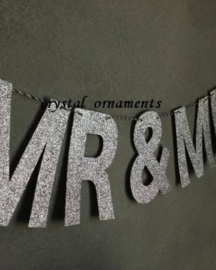 Ghirlanda decorativa mireasa / banner