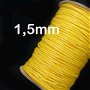 (1m) Snur cerat Korean galben 1,5mm cod k08