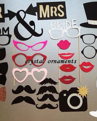 Props/Decoratiuni petreceri/nunta/botez/candy bar/mustati/ochelari
