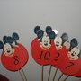 Numar de masa  botez/  Numere de masa  Mickey/Minnie botez
