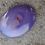 Cabochon agata mov aprox 29x39 mm