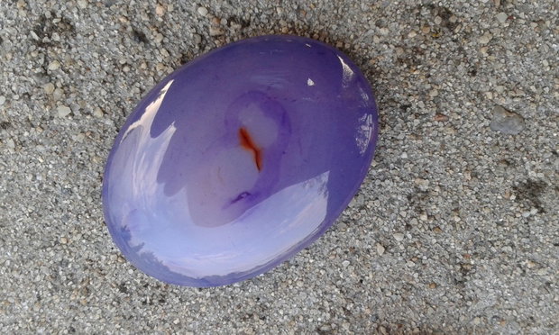 Cabochon agata mov aprox 29x39 mm