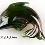 4455 - Pandantiv, delfin, agata indiana sculptata