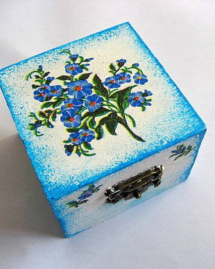 cutie lemn decorata 23111