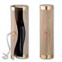 4468 - (2buc) Cutie din MDF si furnir pt sticla vin