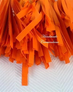 Fasii quilling portocalii