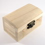 4469 - Cutie din lemn natur 90x55x50mm