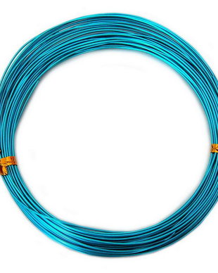 Sarma din aluminiu, 1.5 mm, albastra
