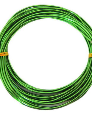 Sarma din aluminiu, 1 mm, verde