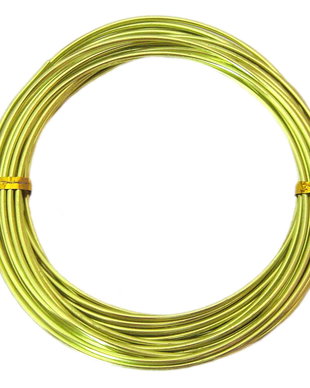 Sarma din aluminiu, 1 mm, vernil