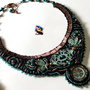 Set colier si bratara Broderie