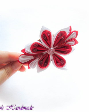 Rezervata Monique - cordeluta flori textile