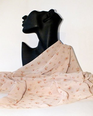 Esarfa Pastel cu Floricele