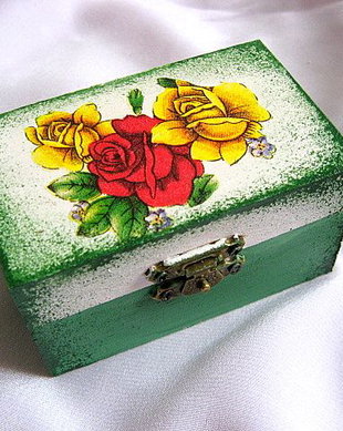 cutie lemn decorata 23152
