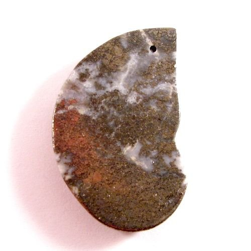 4550 - Pandantiv, pirita in forma de amonit