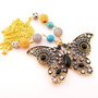 Winter Butterfly - colier