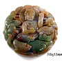 4570 - Pandantiv agata indiana Kwan Yin