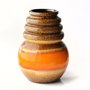 Piesa ceramica West Germany model stilizat honeycomb