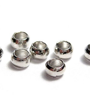 Crimp din alama, rotund, platina, 2 mm