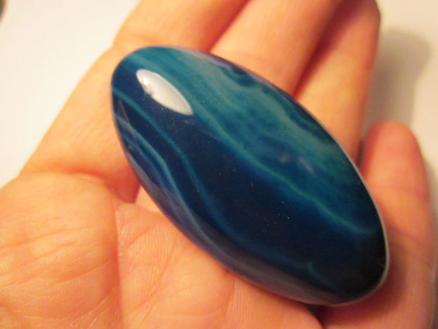 Cabochon agata aprox 50x25 mm