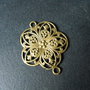 LINK BRONZ FLOARE - 38 X 31 MM